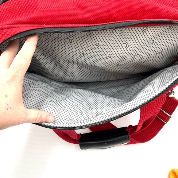 Ricardo Beverly Hills Large Red Weekend Duffle - Picture 9 of 13